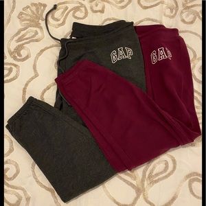 BOTH NWOT GAP SWEATPANTS XXL ANKLE LENGTH